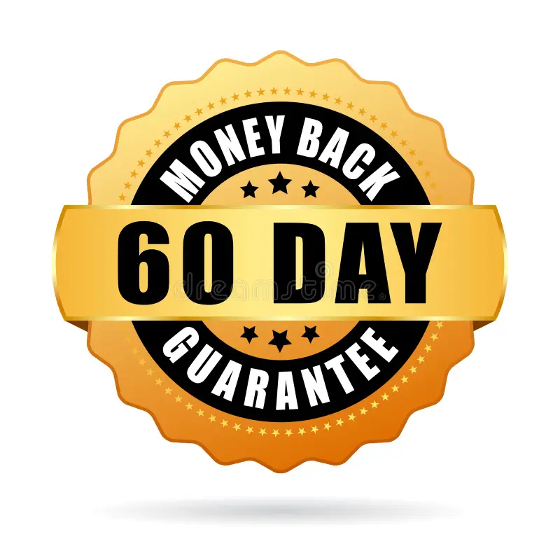 Moon Reading 60 days money back guarentee.